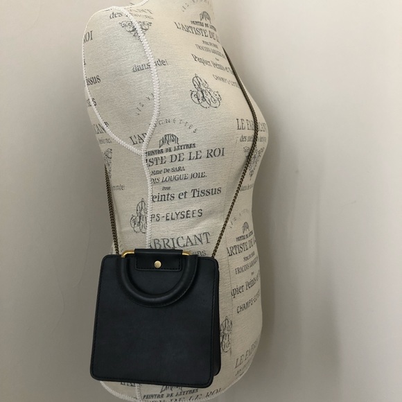 Madewell Handbags - Black Madewell Chain Crossbody Bag